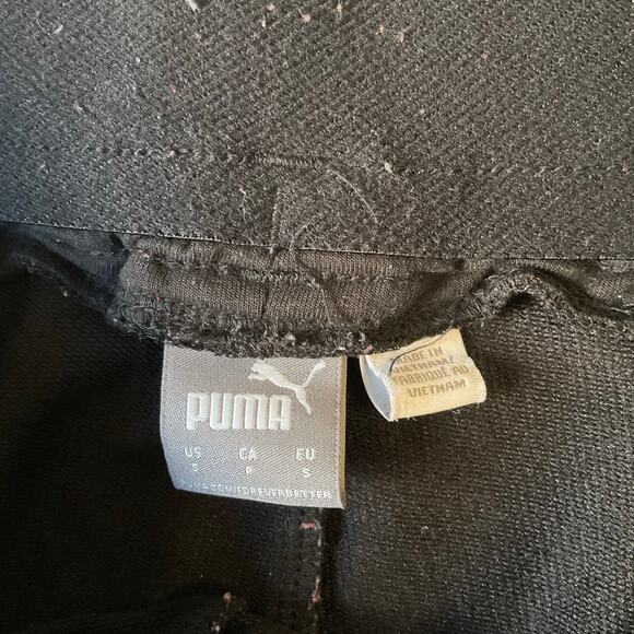 PUMA Women Joggers Pants size S Black Casual Workout Everyday Elastic Waist - Picture 8 of 11